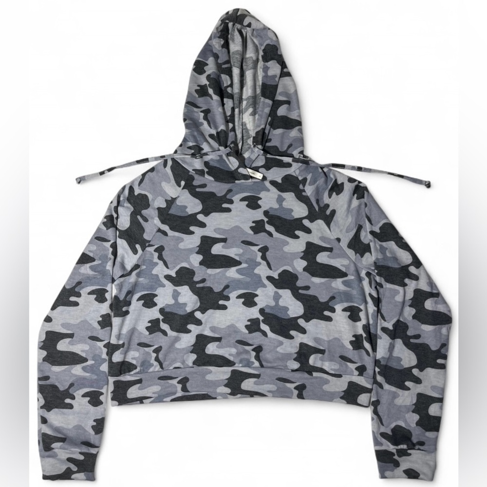 Tresics Gray Camo Hoodie